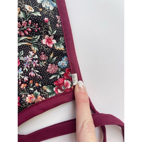 Sweet as April Lace and Floral Bonnet 18-24 - Picture 6 of 8